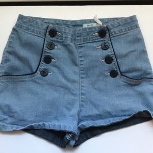 Sailor Jean Shorts